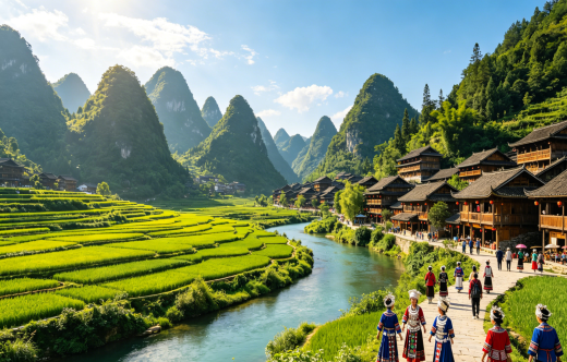 日照旅行社,【臻品贵州】日照出港贵州双飞5日游